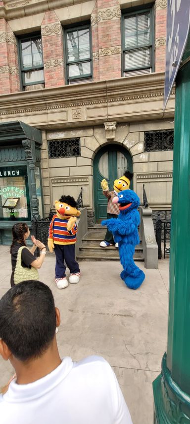 Ernie, Bert und Krümelmonster